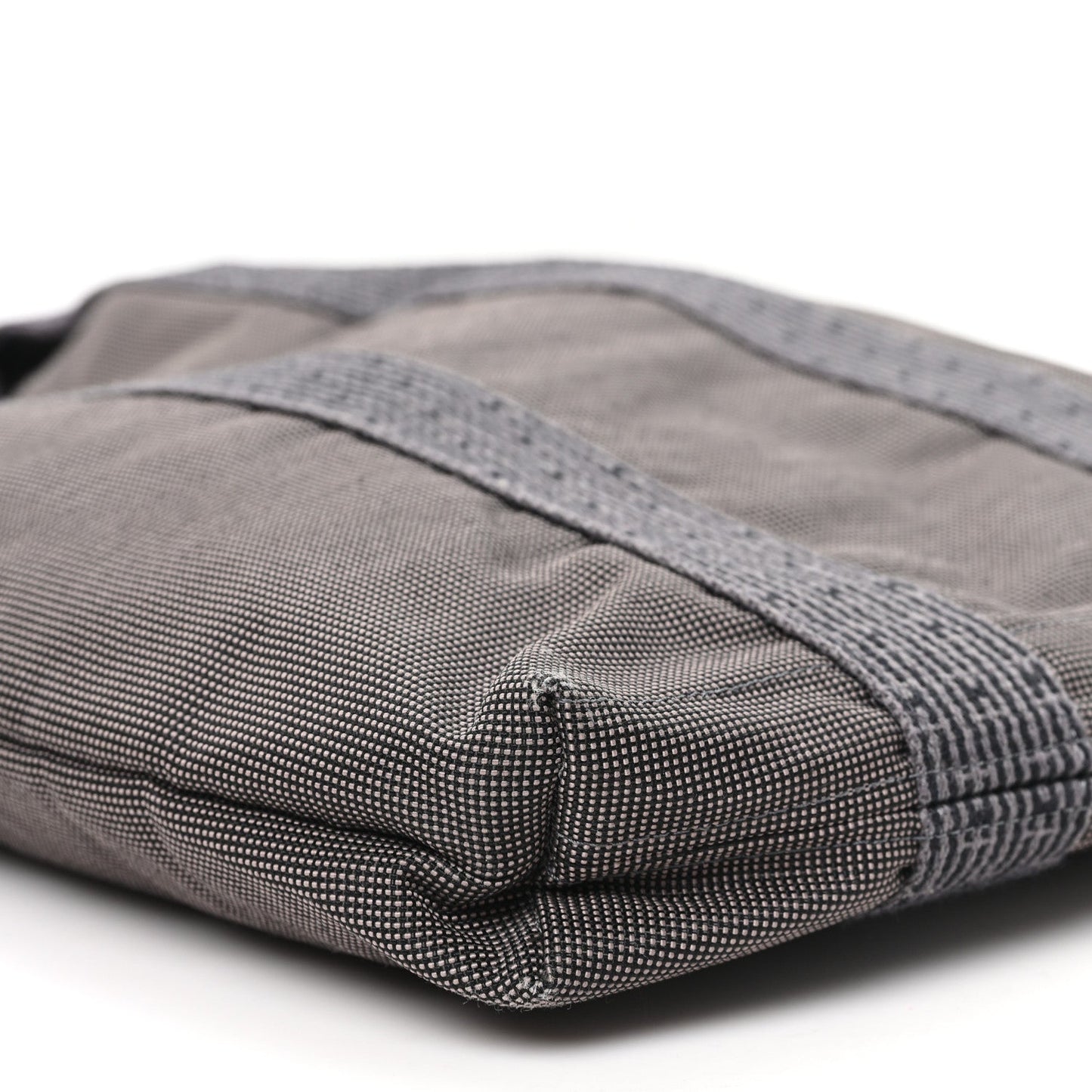 Hermes Canvas Herline Cabas Grey