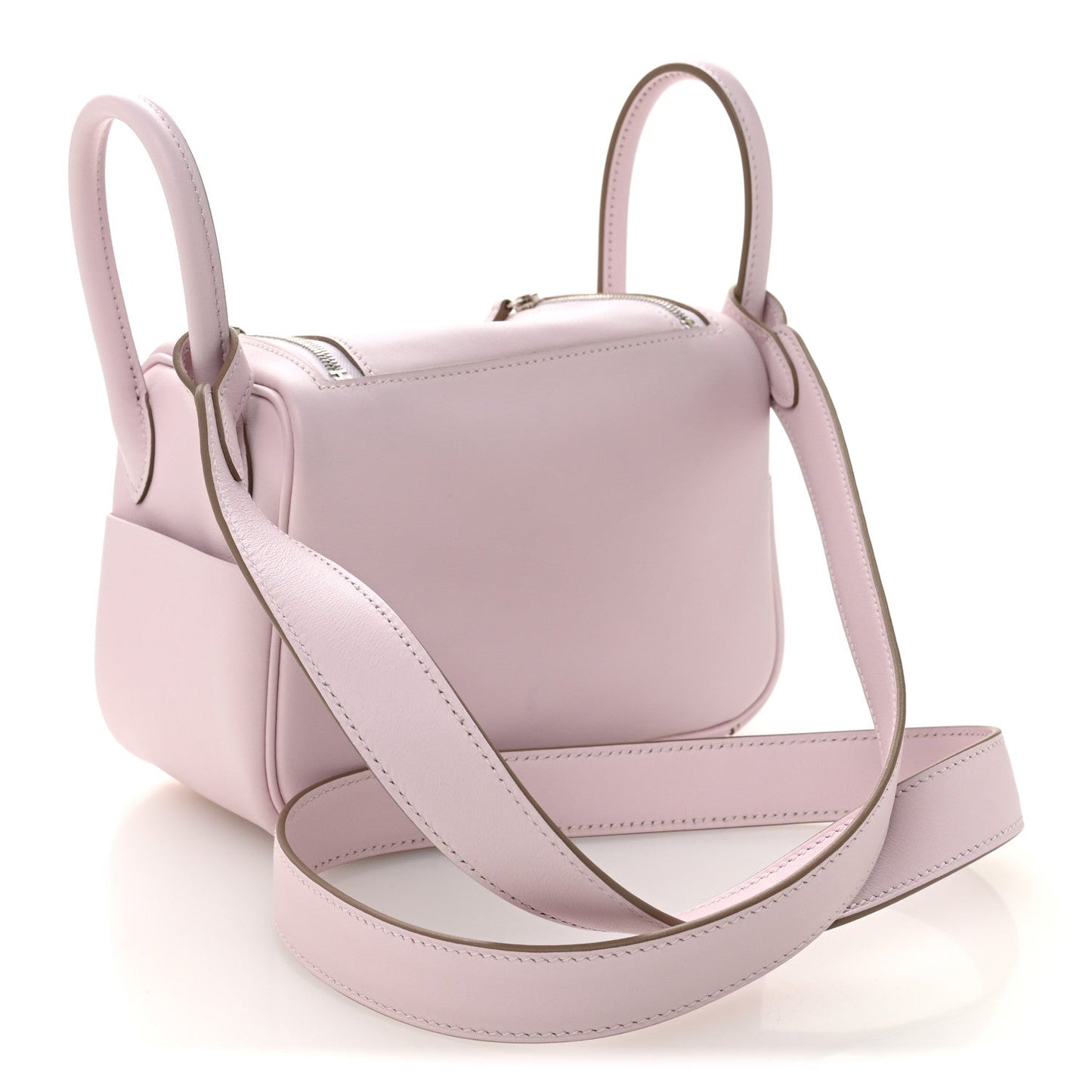 Hermes Swift Verso Mini Lindy 20 Mauve Pale Gold