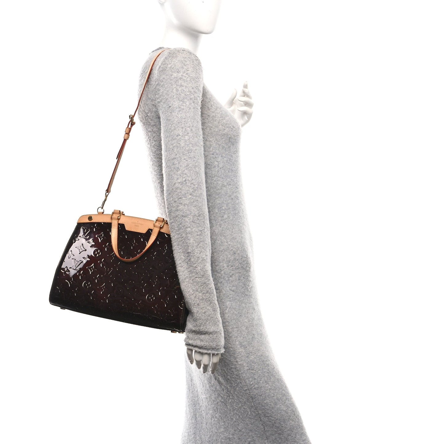 Louis Vuitton Vernis Brea MM Amarante