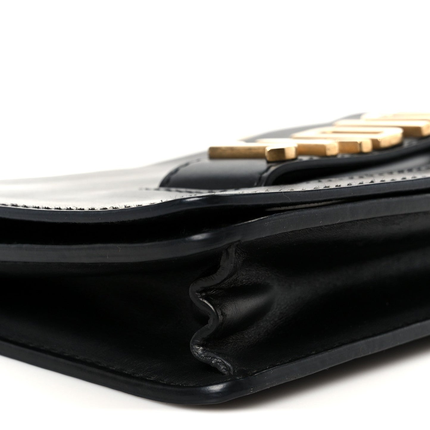 Christian Dior Calfskin J'Adior Chain Flap Bag Black