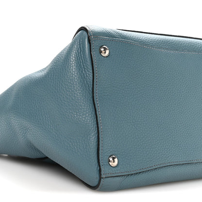 Prada Vitello Phenix Shopping Tote Marine
