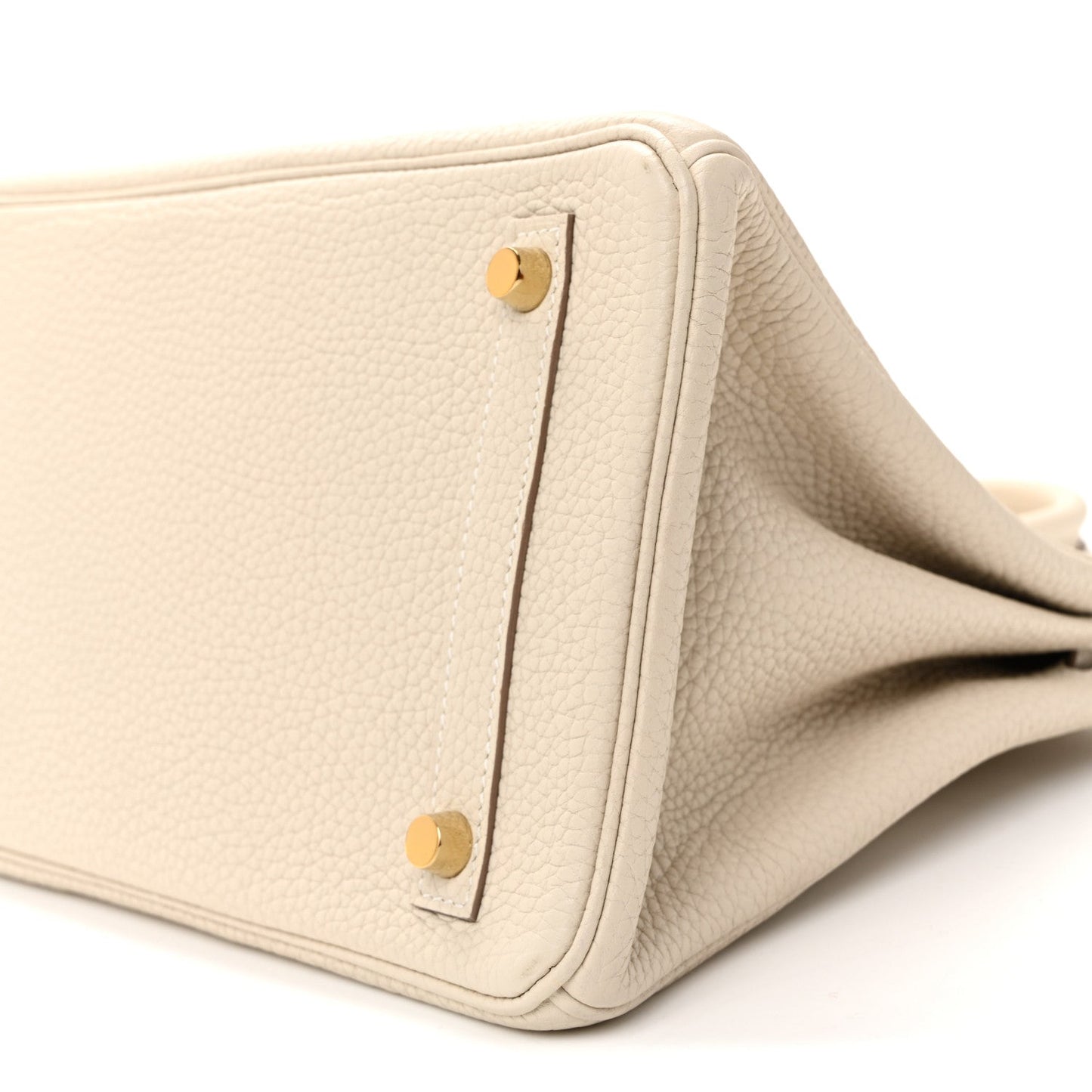 Hermes Taurillon Clemence Birkin 30 Craie
