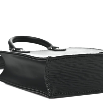 Louis Vuitton Epi Petit Sac Plat Black