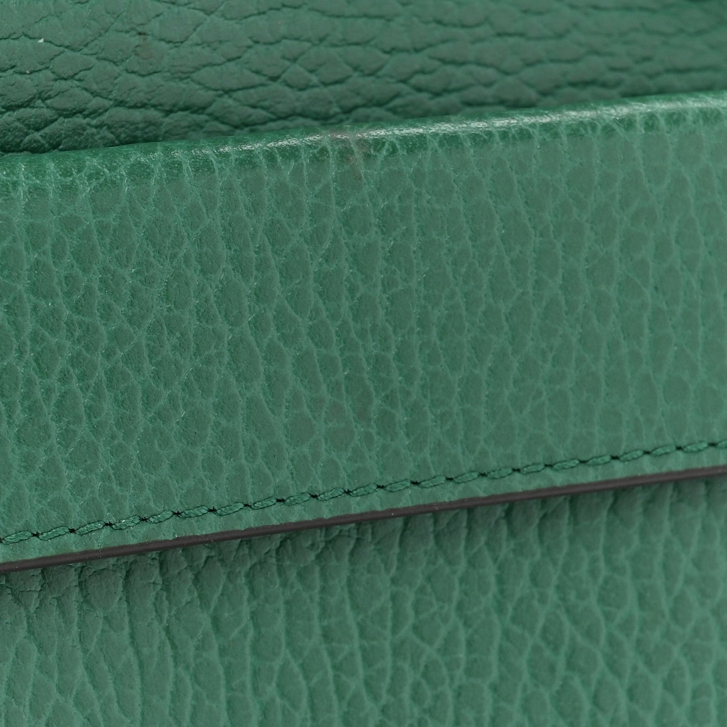 Gucci Dollar Calfskin Crystal Super Mini Dionysus Shoulder Bag Emerald