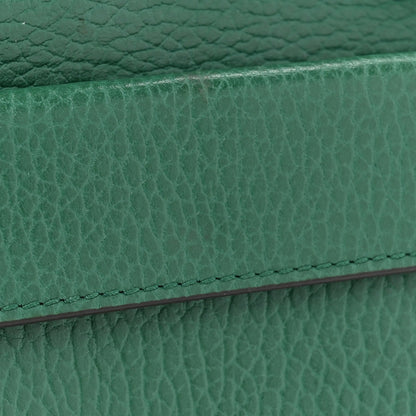 Gucci Dollar Calfskin Crystal Super Mini Dionysus Shoulder Bag Emerald