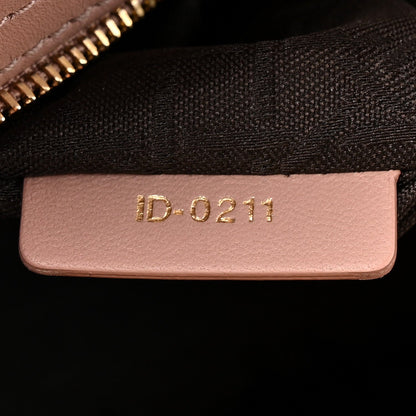 Christian Dior Lambskin Cannage Small My ABCDior Lady Dior Fard