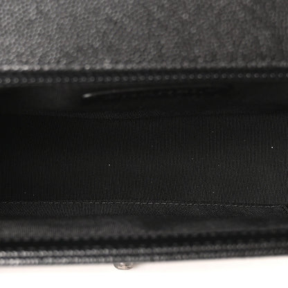 Chanel Caviar Quilted New Medium Boy Flap Black