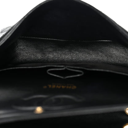 Chanel Caviar Quilted Medium Double Flap Black