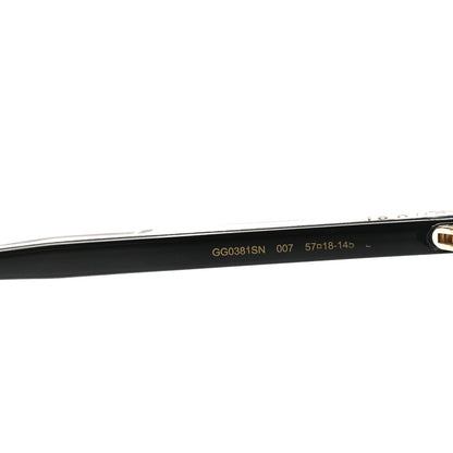 Gucci Acetate Frame Sunglasses GG0381SN Black