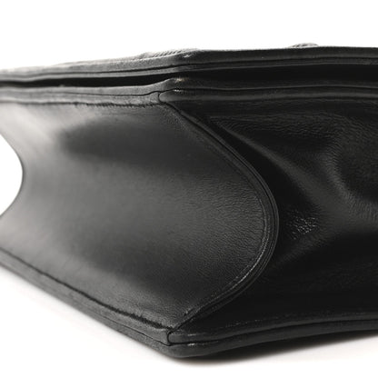 Christian Dior Lambskin Medium Diorama Flap Bag Black