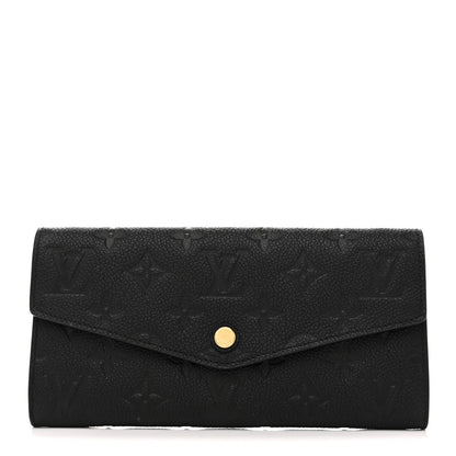 Louis Vuitton Empreinte Curieuse Wallet Black