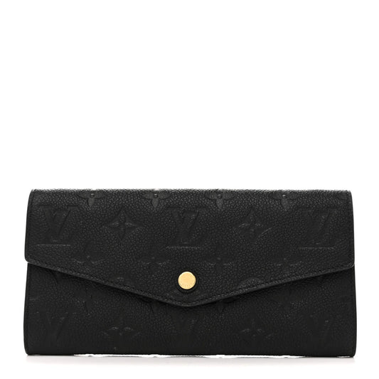 Louis Vuitton Empreinte Curieuse Wallet Black