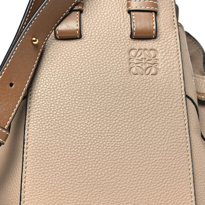 Loewe Calfskin Small Hammock Shoulder Bag Sand Mink