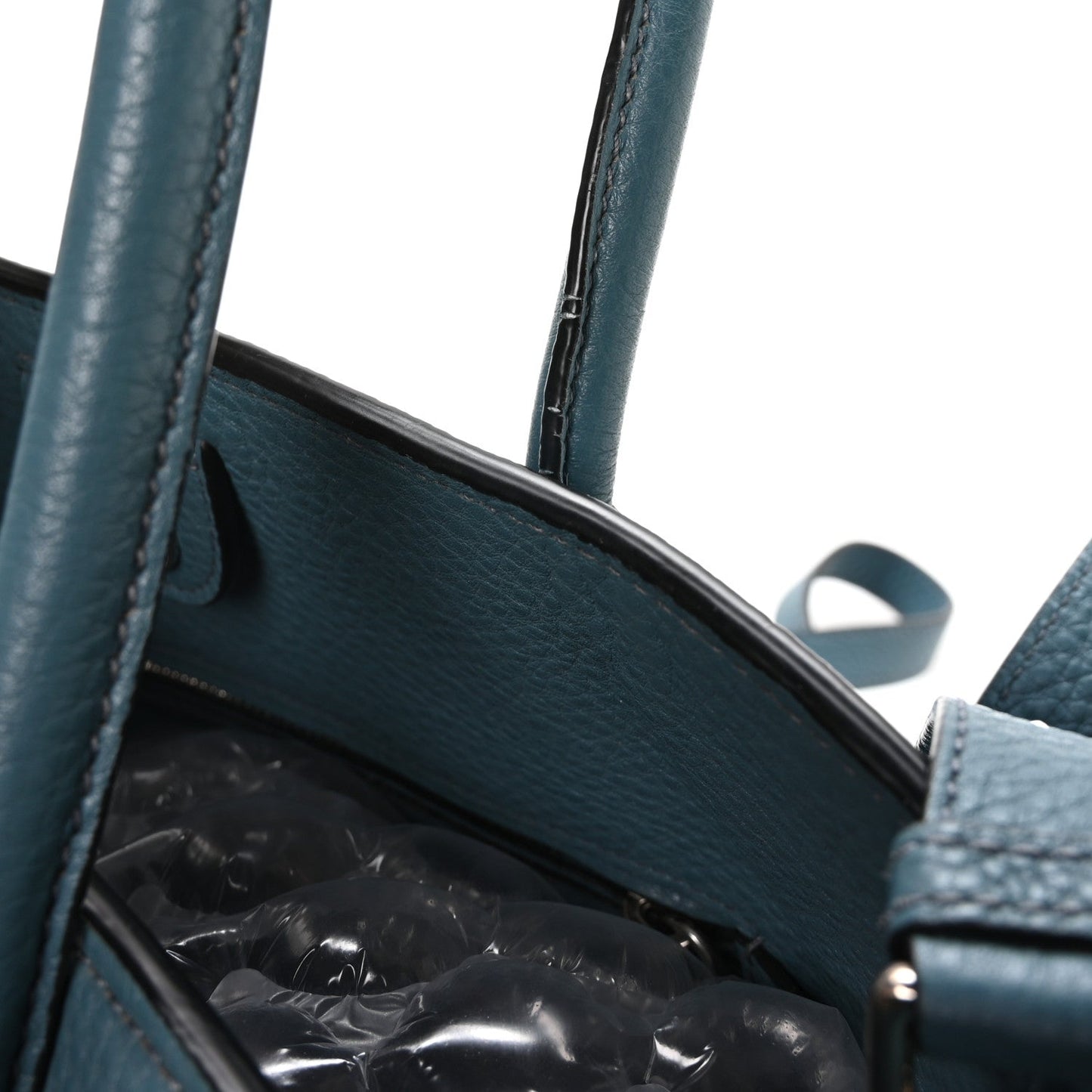 Prada Vitello Phenix Shopping Tote Marine