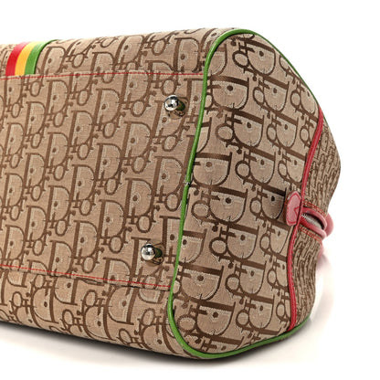 Christian Dior Monogram Rasta Bowler Beige