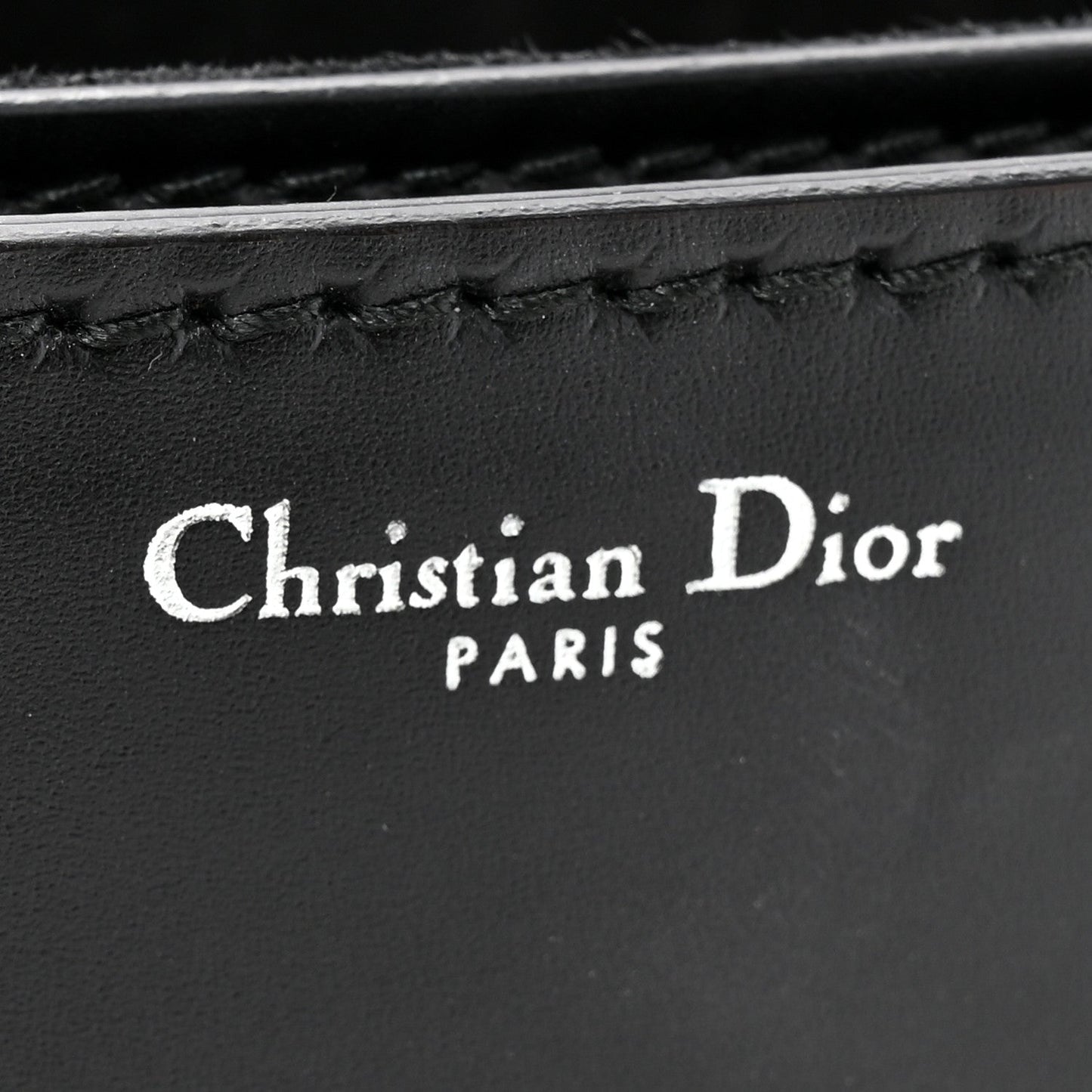 Christian Dior Smooth Calfskin Dio(r)evolution Flap Bag Black