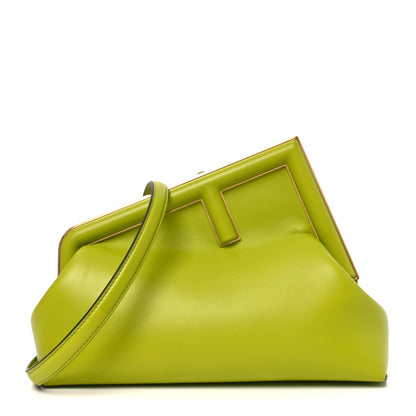 Fendi Shiny Nappa Small Fendi First Wasabi