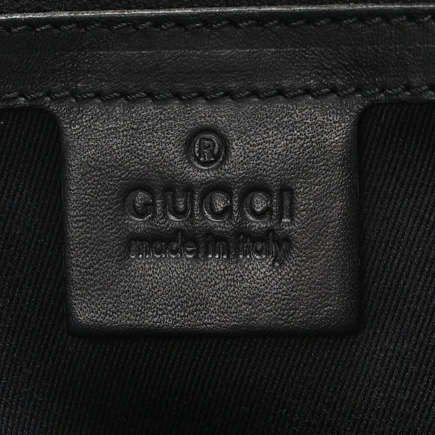 Gucci Canvas Monogram Tote Black