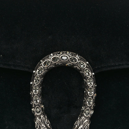 Gucci Velvet Dionysus Clutch Black