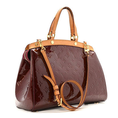 Louis Vuitton Vernis Brea MM Rouge Fauviste