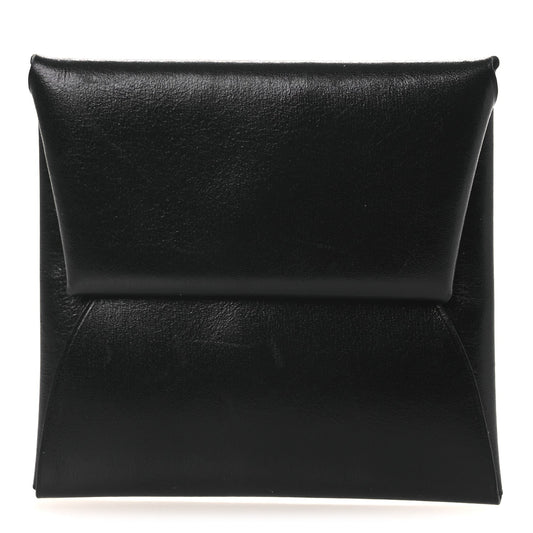 Hermes Box Swift Bastia Coin Purse Black