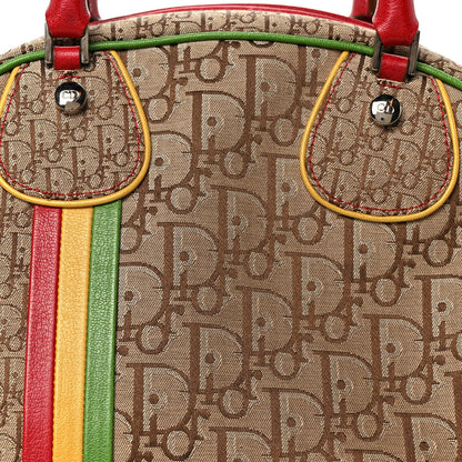 Christian Dior Monogram Rasta Bowler Beige