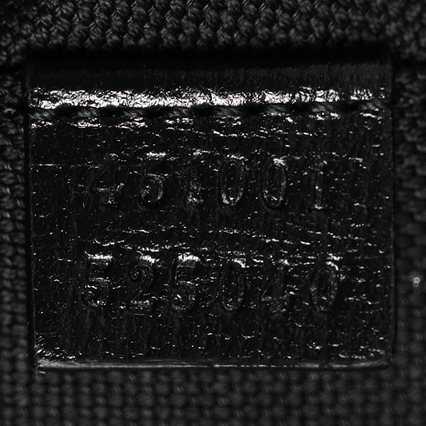 Gucci GG Supreme Monogram Large Four Wheel Suitcase Black Grey