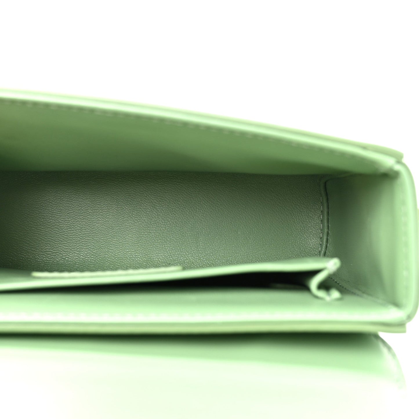 Christian Dior Box Calfskin 30 Montaigne Box Bag Mint Green
