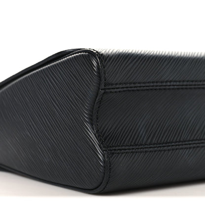 Louis Vuitton Epi Flowers Twist Shoulder Bag MM  Black