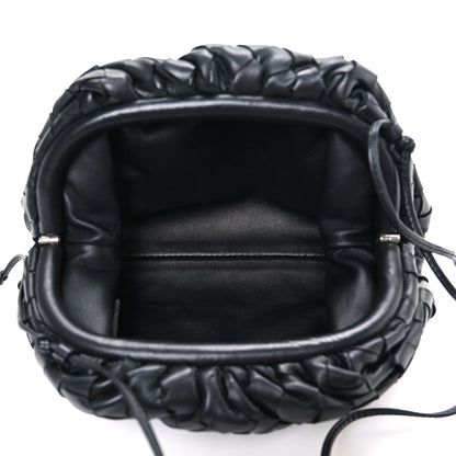 Bottega Veneta Nappa Intrecciato The Mini Pouch Black