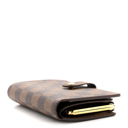 Louis Vuitton Damier Ebene French Purse Wallet
