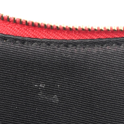 Saint Laurent Patent Heart Monogram Crossbody Red