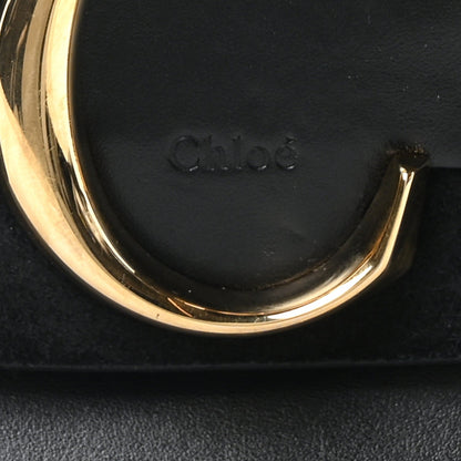 Chloe Calfskin C Double Carry Black