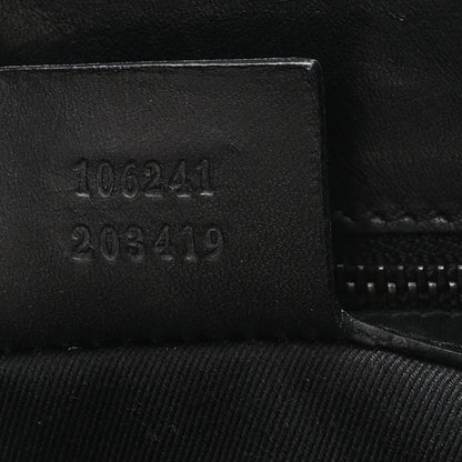 Gucci Canvas Monogram Tote Black