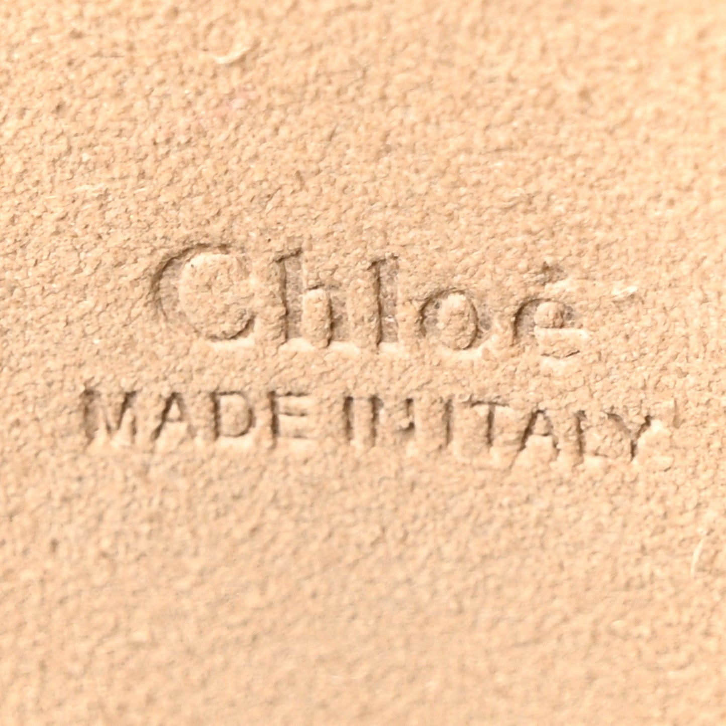 Chloe Suede Calfskin Medium Faye Shoulder Bag Tobacco