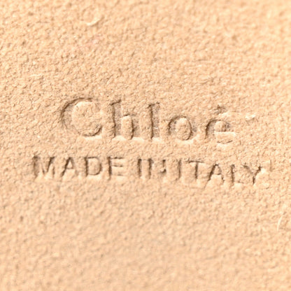 Chloe Suede Calfskin Medium Faye Shoulder Bag Tobacco