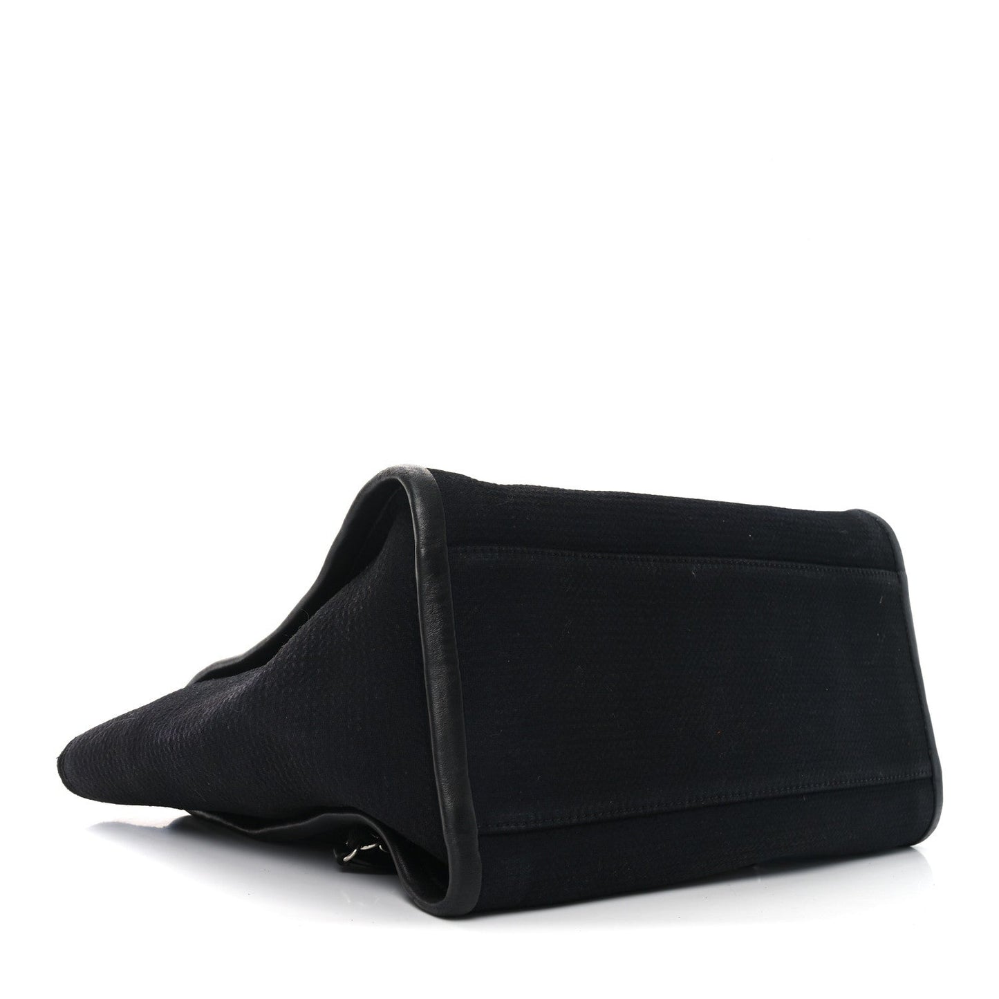 Chanel Canvas Medium Deauville Tote Black