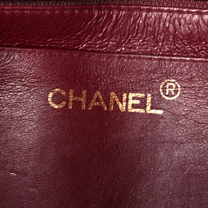 Chanel Lambskin Quilted Medium Single Flap Black