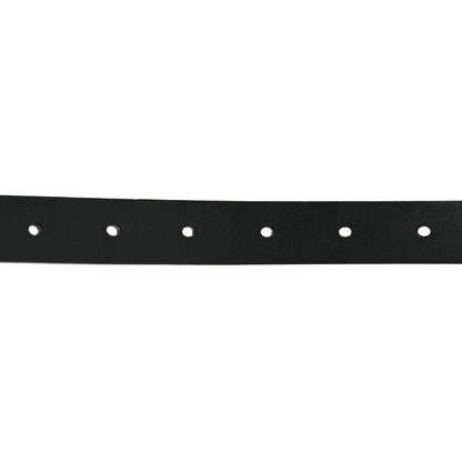Christian Dior Calfskin Saddle Belt 80 32 Black