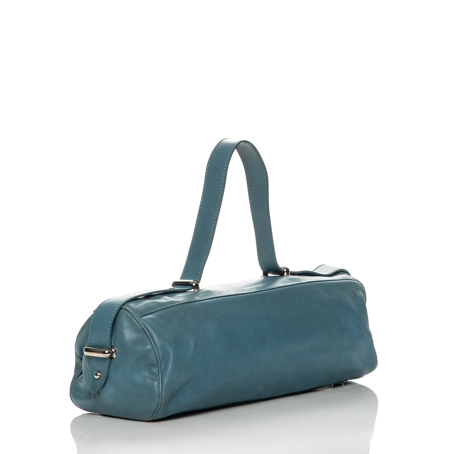 Marc Jacobs Smooth Calfskin Bowler Bag Turqouise