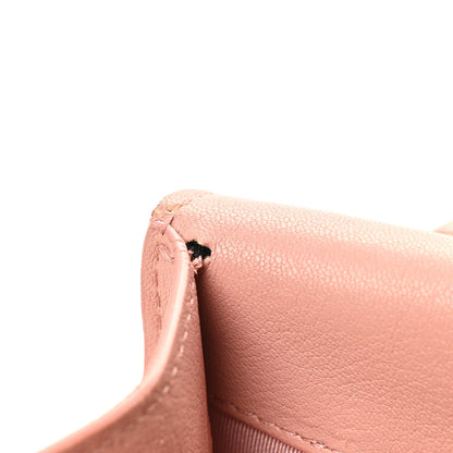 Chanel Goatskin Quilted Small CC Box Flap Pink
