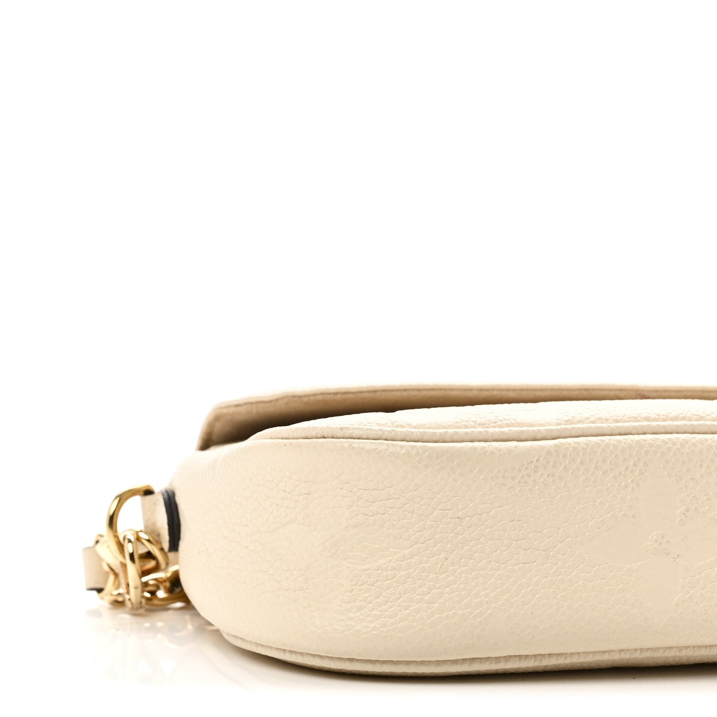 Louis Vuitton Empreinte Monogram Giant Ivy Wallet On Chain Cream