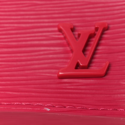 Louis Vuitton Epi Petit Sac Plat Rose Pondicherry