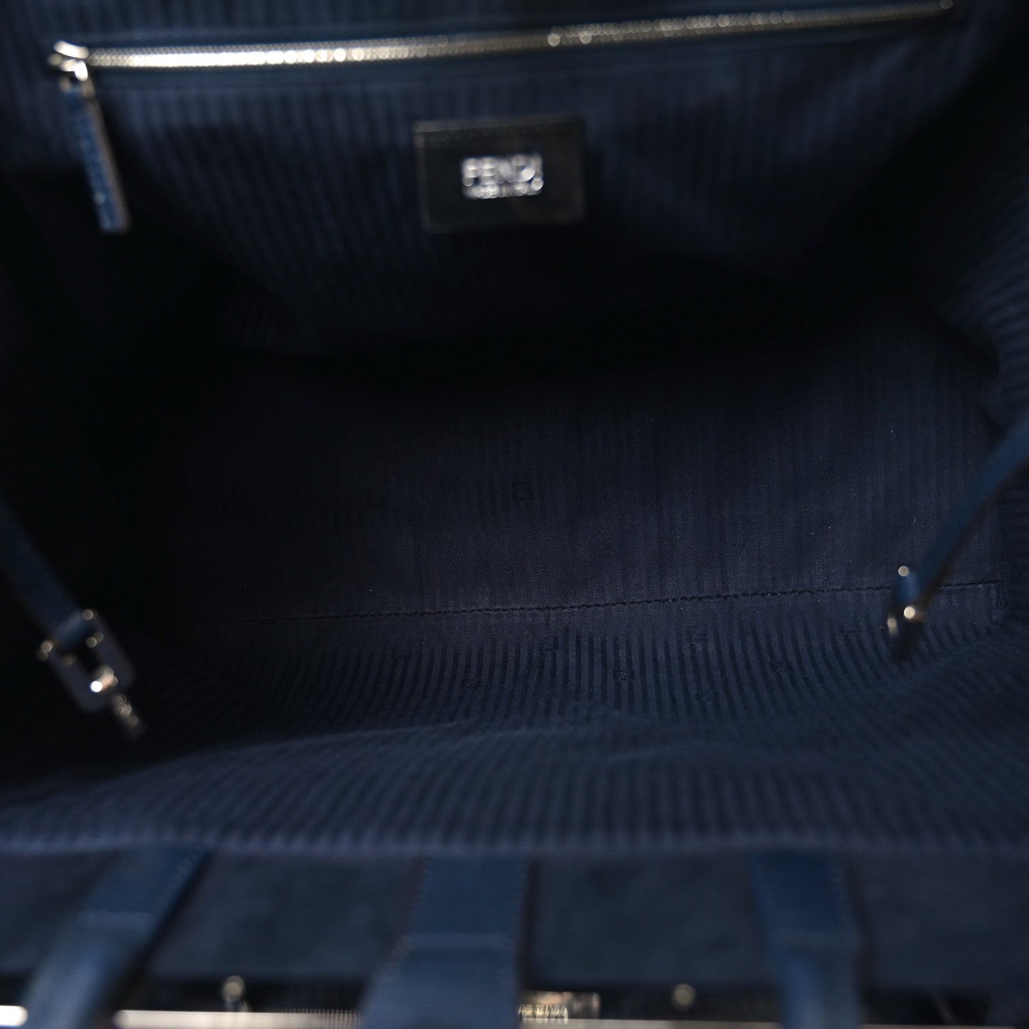Fendi Vitello Elite Large 2Jours Tote Ametista