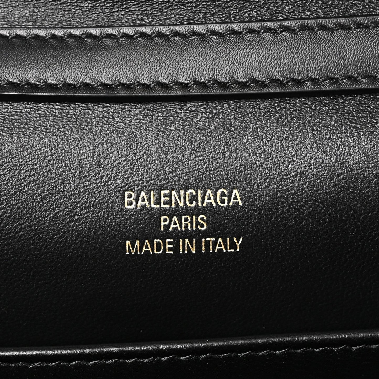 Balenciaga Natural Smooth Calfskin Mini Rodeo Top Handle Handbag Black