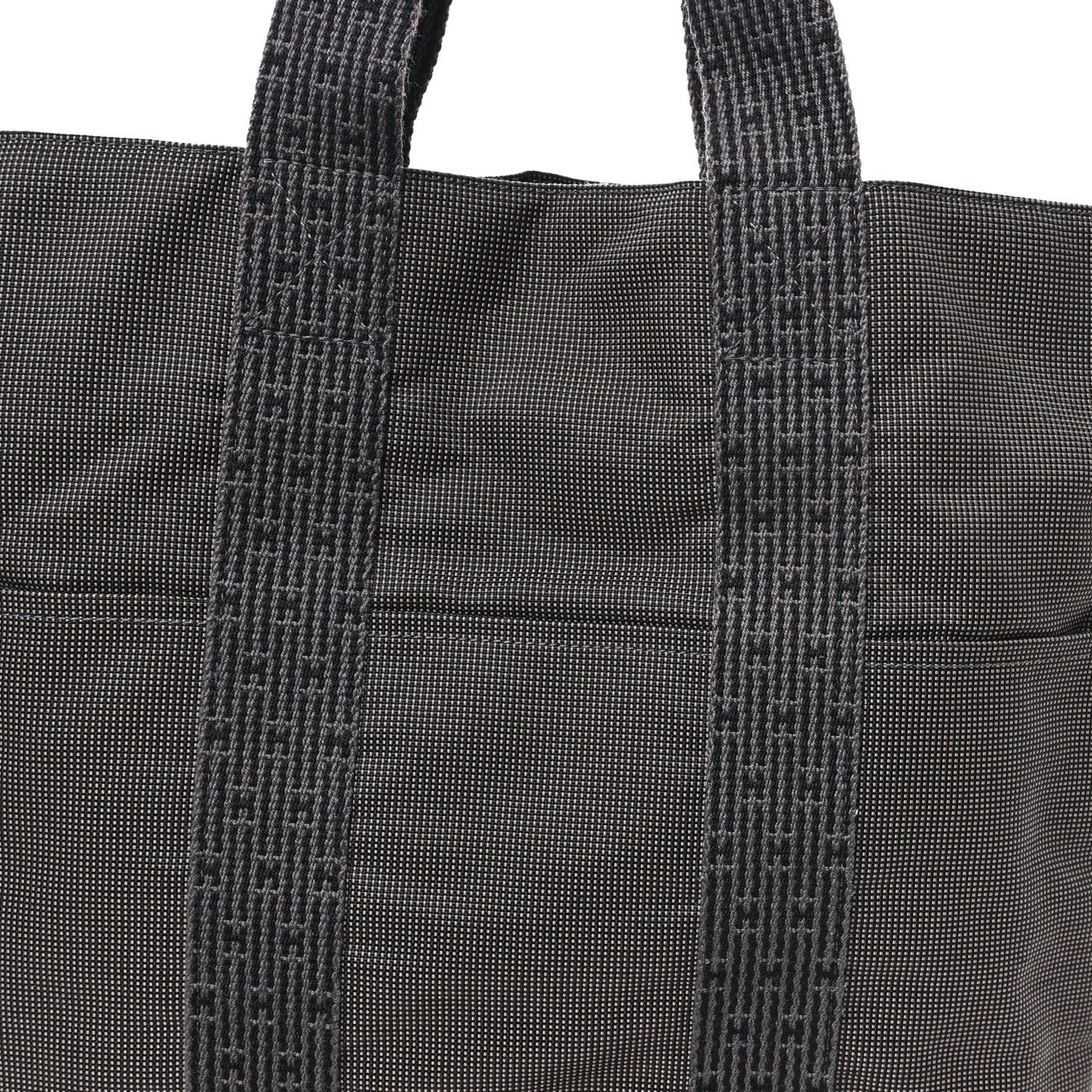 Hermes Canvas Herline Cabas Grey