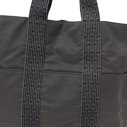 Hermes Canvas Herline Cabas Grey