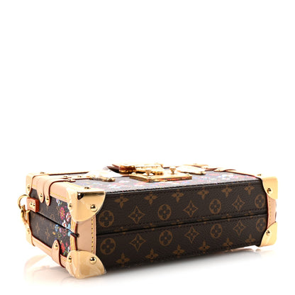 Louis Vuitton LV X TM Monogram Flowers Petite Malle