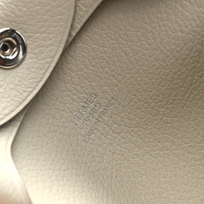 Hermes Evercolor Bastia Coin Purse Beton