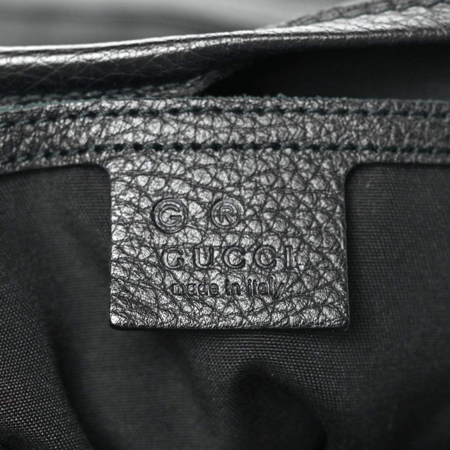 Gucci Monogram Medium Joy Tote Black